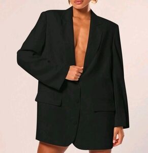 Old Money Oversized Blazer Dress